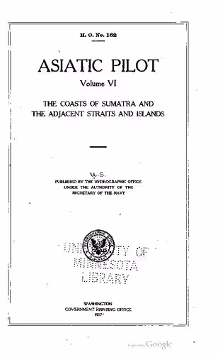 خرید و دانلود نسخه کامل کتاب The coasts of Sumatra and the adjacent straits and islands