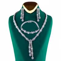 نیم ست نقره زنانه مدل مارسا کد SCS-04