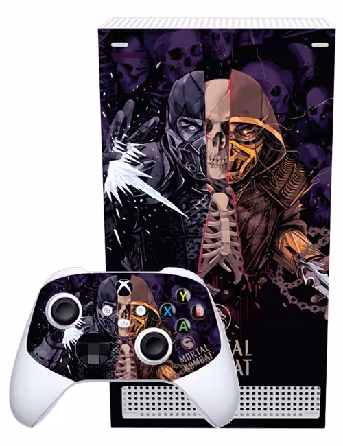 اسکین ایکس باکس سری اس برند گیم‌آور طرح مورتال کامبت کد A