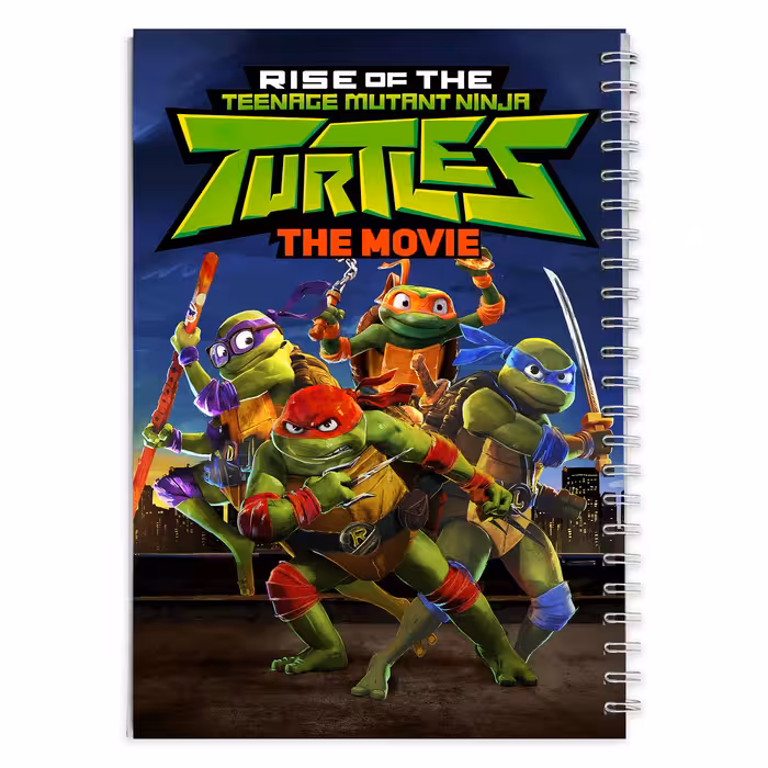 دفتر مشق کارتون لاک پشت های نینجا