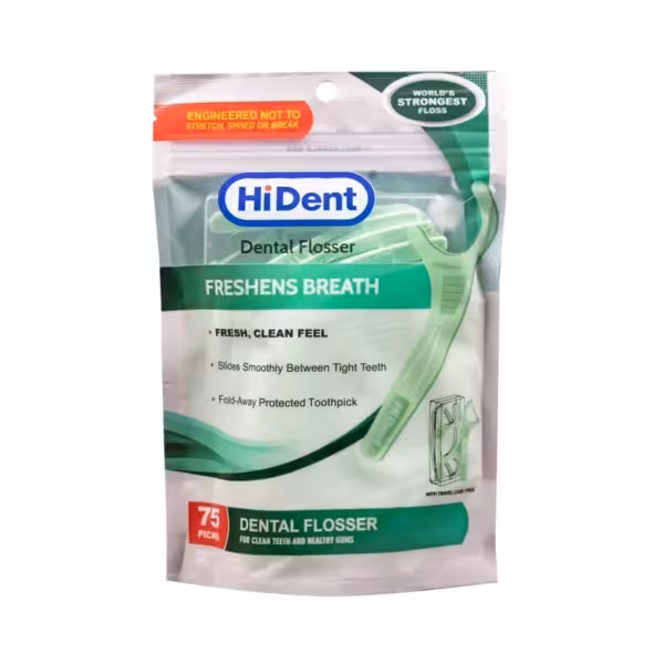 نخ دندان کمانی هایدنت 75 عددی Hident 902