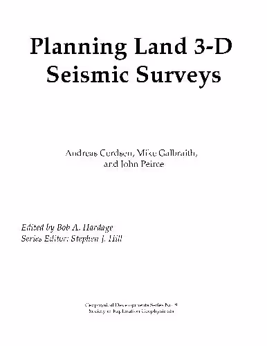 خرید و دانلود نسخه کامل کتاب Planning Land 3-D Seismic Surveys