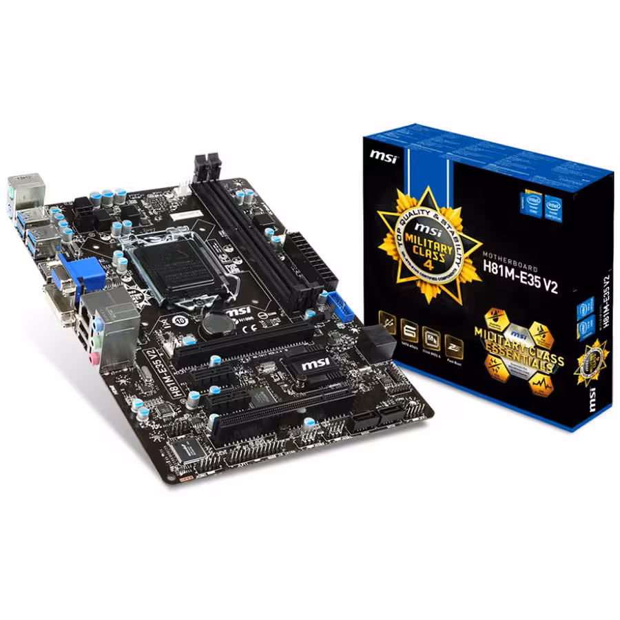 مادربورد ام اس آی مدل اچ 81 ام ای 35 وی 2