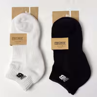 جوراب مچی کف حوله ای سری اتلتیک آپتیمیست طرح نیوبالانس