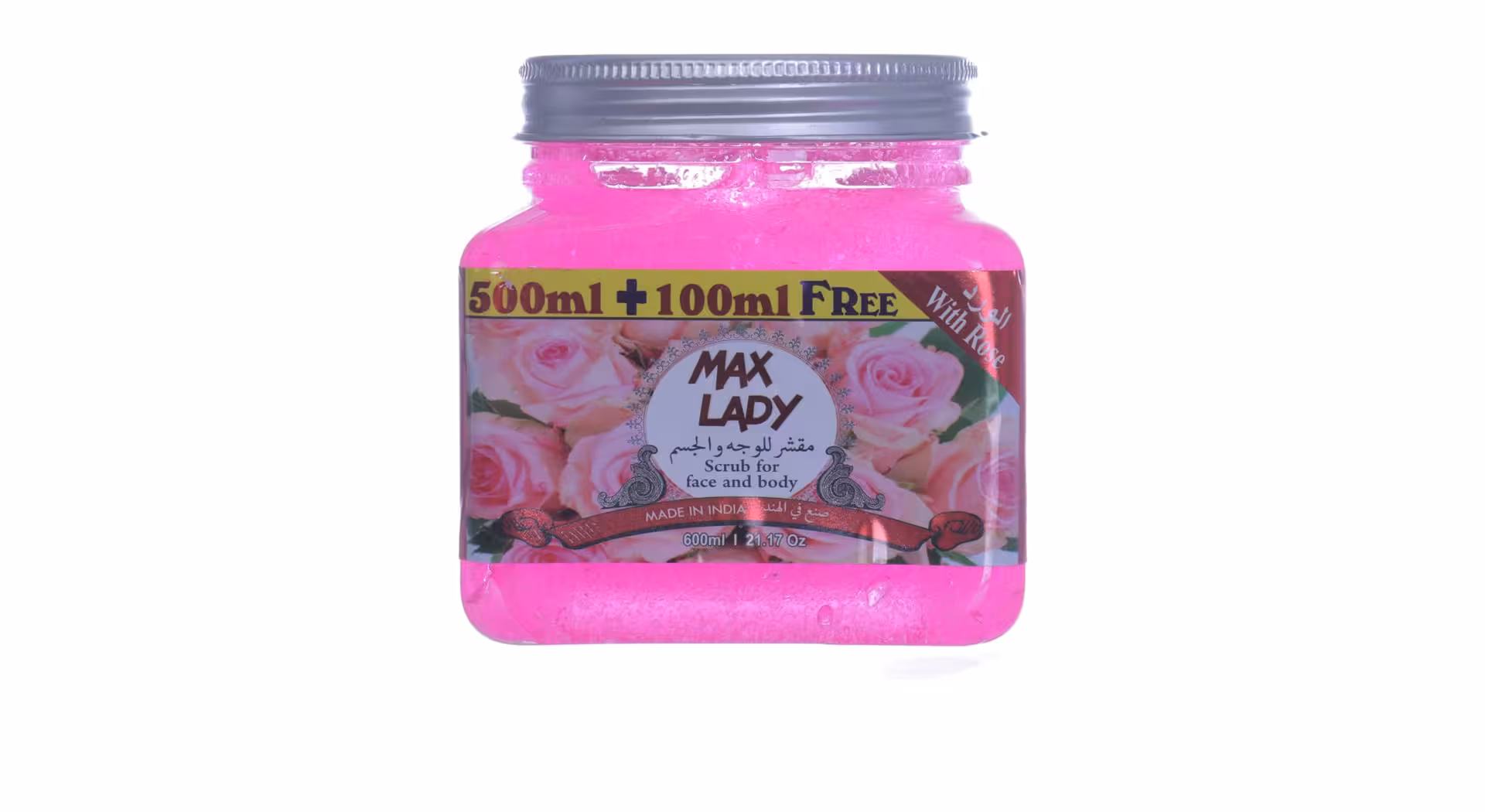اسکراب شنی گل رز مکس لیدی 600ml