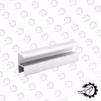 دستگیره هلالی 3 متری نقره ای