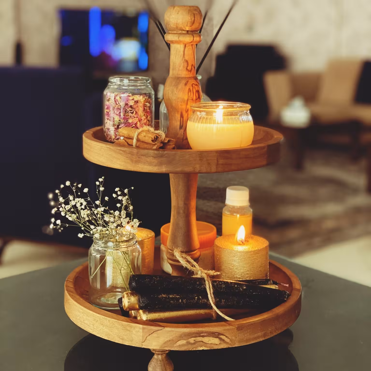 استند چوبی قابل شست و شو،  رنگ پلی استر