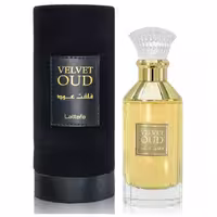 عطر ادکلن لطافه مدل Velvet Oud، رایحه Tuscan Leather، حجم 100 میل