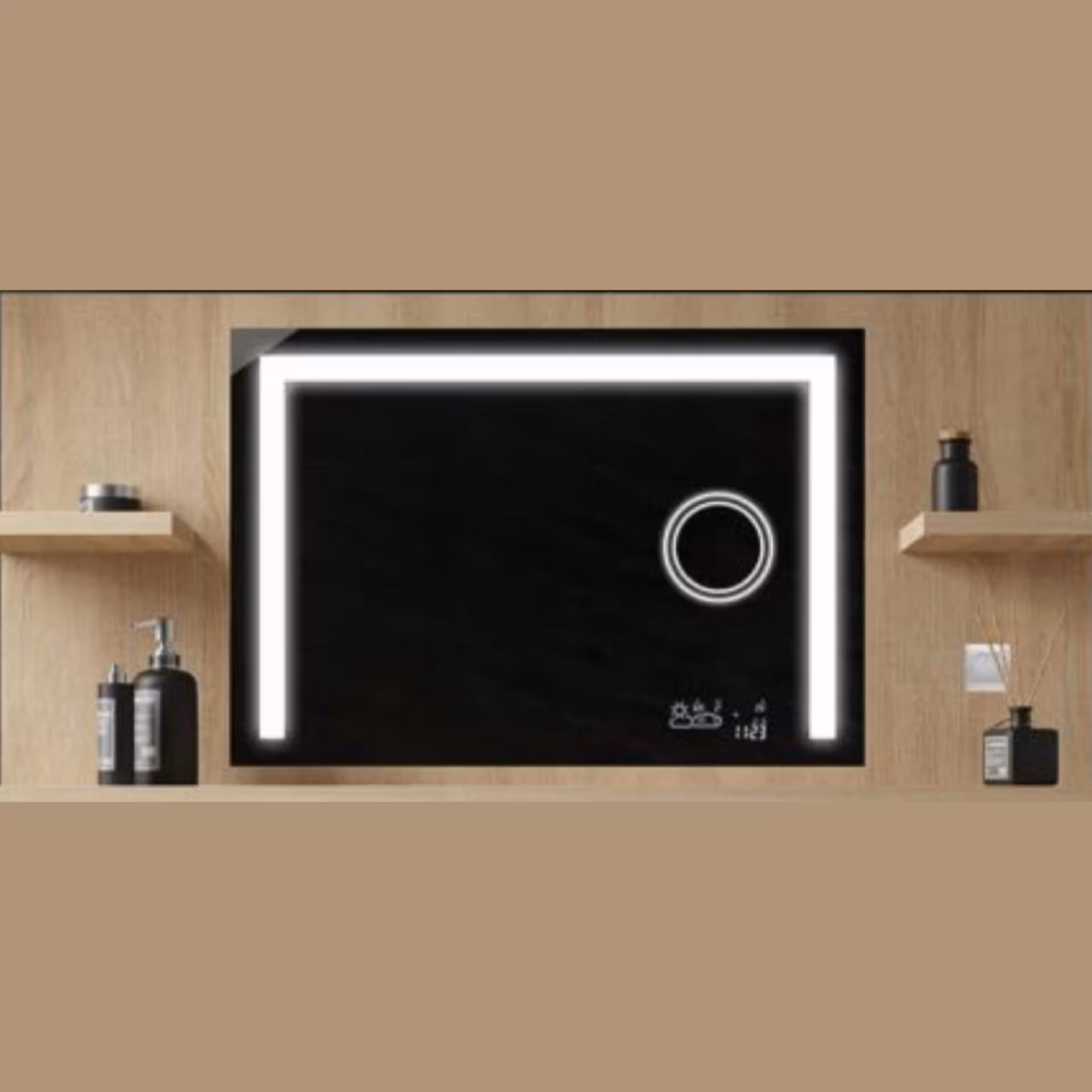 آینه بک لایت سند بلاست مدل M01 سایز 50*70
