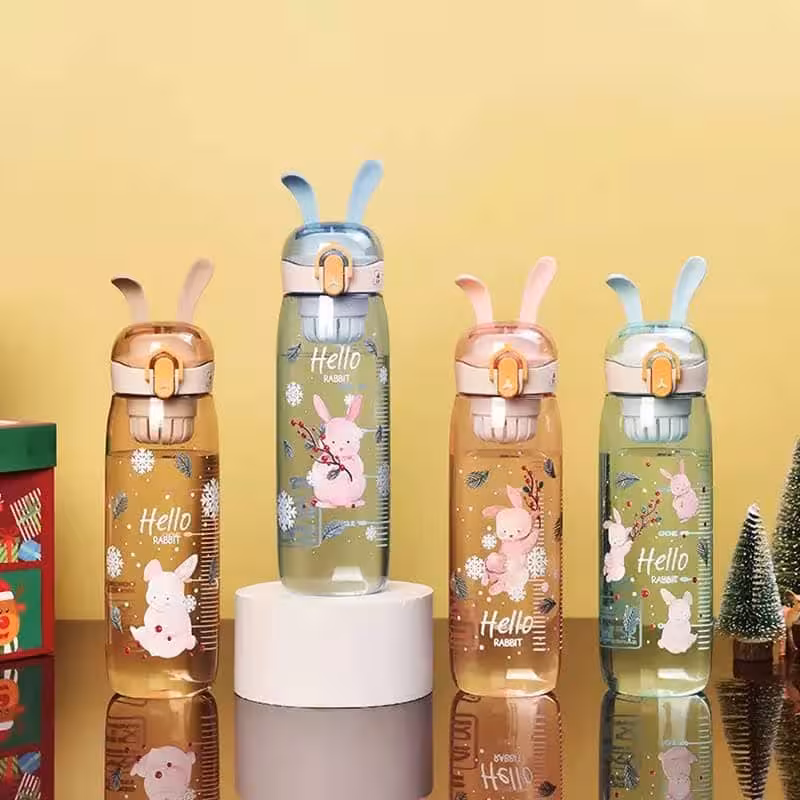 قمقمه 600 میل درب قفلی خرگوشی RABBIT