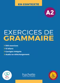 کتاب گرامر فرانسوی ان کانتکست En Contexte Exercices de grammaire A2