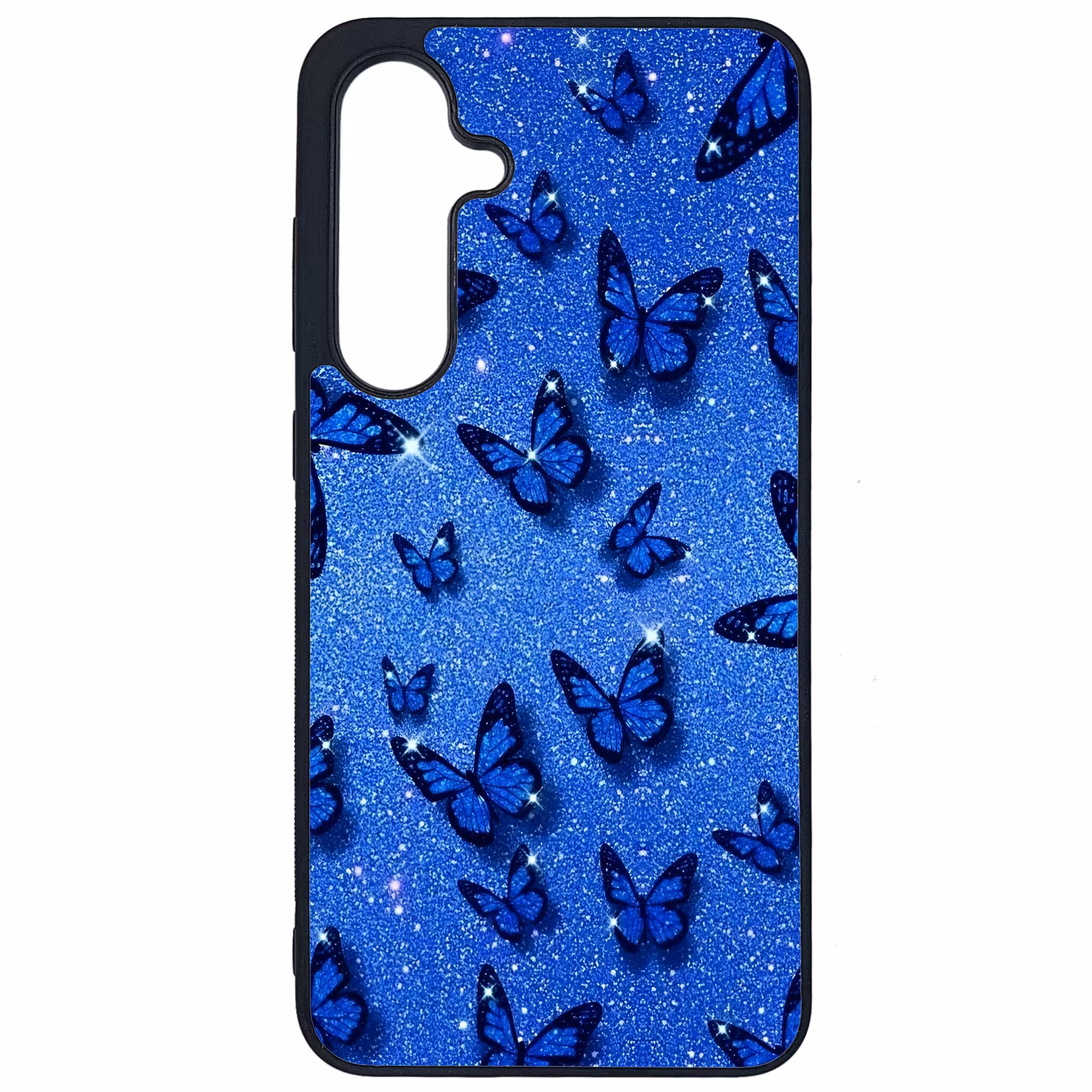 کاور طرح پروانه کد G-083 مناسب برای گوشی موبایل سامسونگ Galaxy S24 FE | دیجی قاب دونی