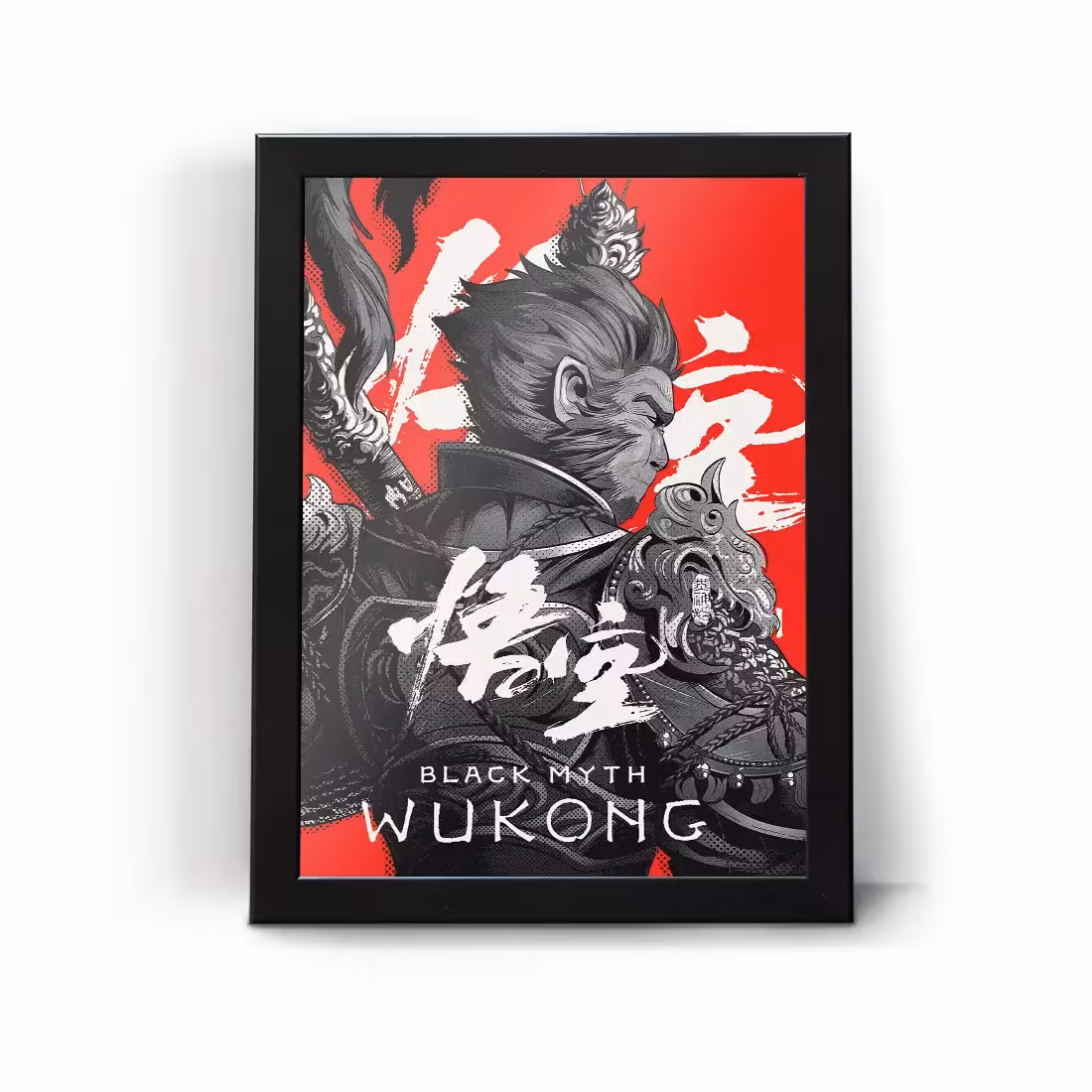 تابلو قاب ووکانگ Black Myth Wukong