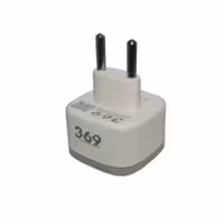 تبدیل 3 به 2 برق برند 369 مدل A-01 چراغ دار