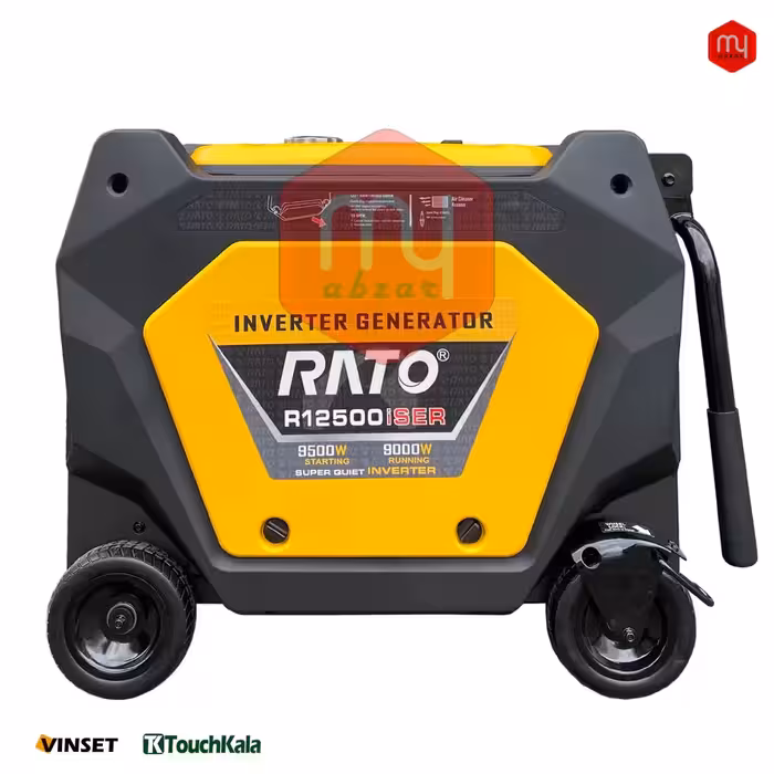 موتور برق اینورتری راتو 9.5 کیلووات مدل R12500iSER ریموت استارت