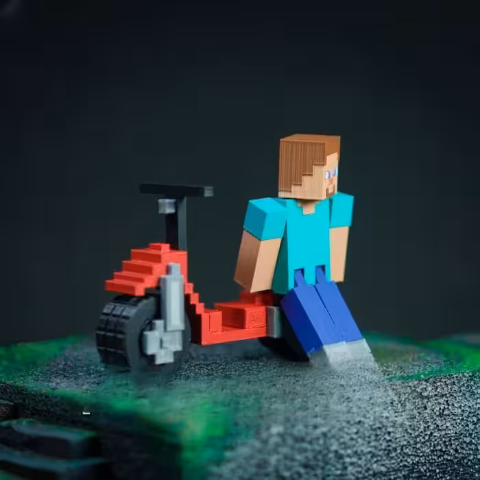 مدل سه بعدی ماینکرافت (stl)