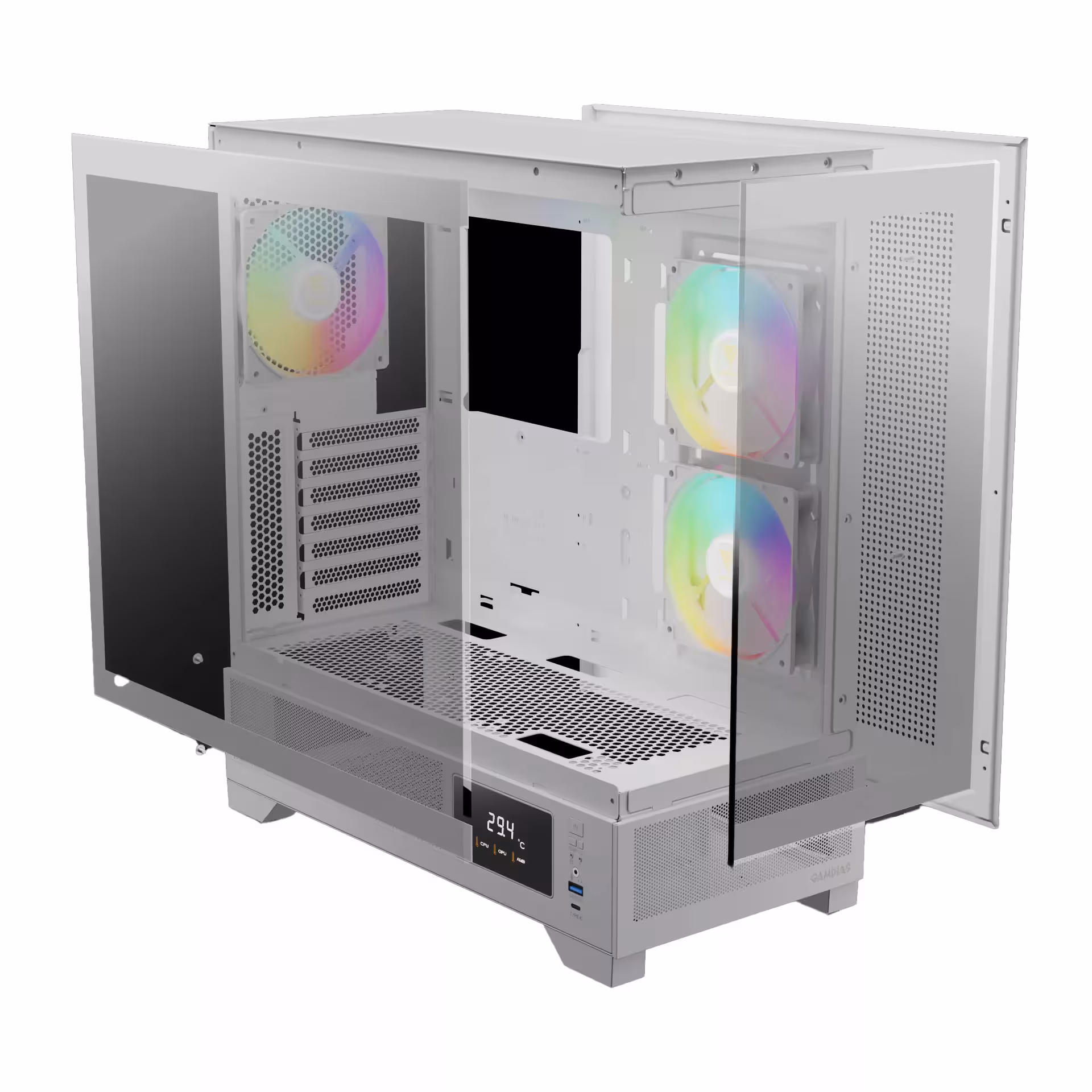 کیس کامپیوتر گیم دیاس مدل ATLAS M1 WH