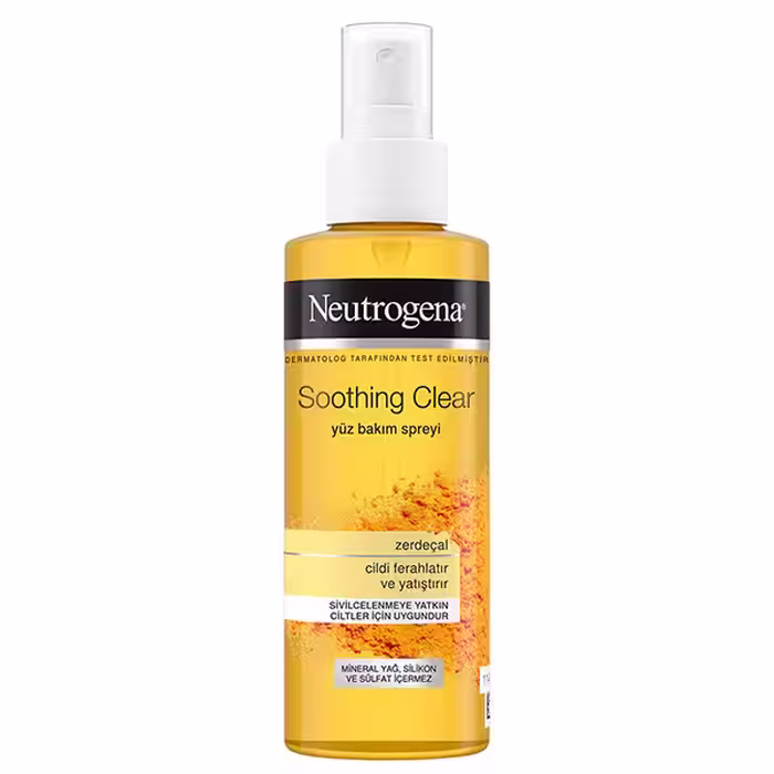 اسپری تونر عصاره زردچوبه نیتروژنا (نوتروژینا) مدل Soothing Clear