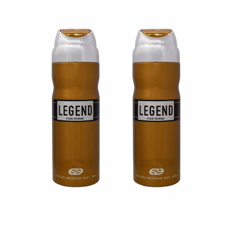 اسپری خوشبو کننده بدن مردانه عماد آرا مدل Legend حجم 200 میلی لیتر مجموعه 2 عددی