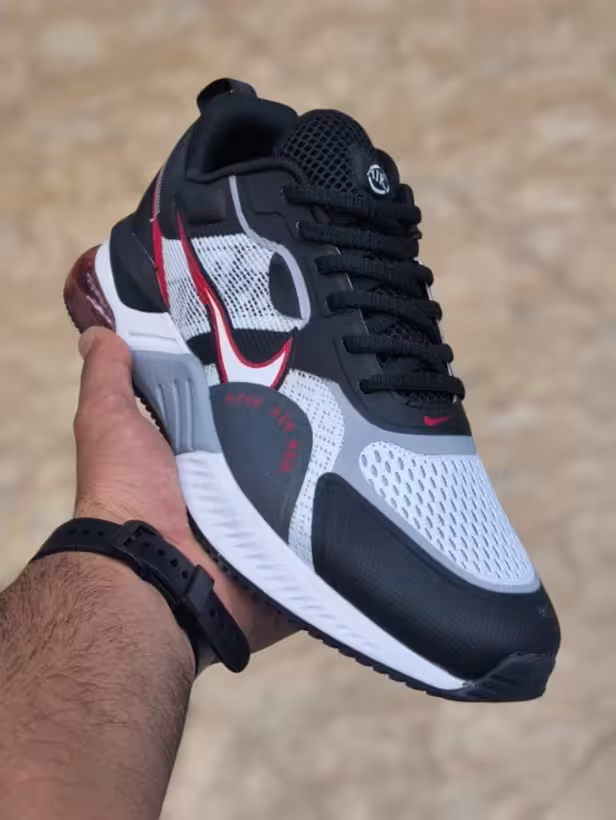 کتونی نایکی ایر مکس، وارداتی ویتنام ، پایین ترین قیمت در ایران فروش بصورت عمده و تک . کتونی اسپرت مردانه . Nike Air Max Vietnam