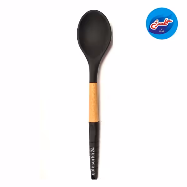قاشق خورشت چوب سیلیکون شنگیا