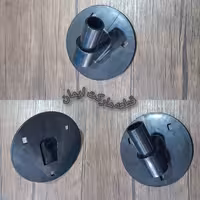 پایه دیواری پنکه مشکی فابریک