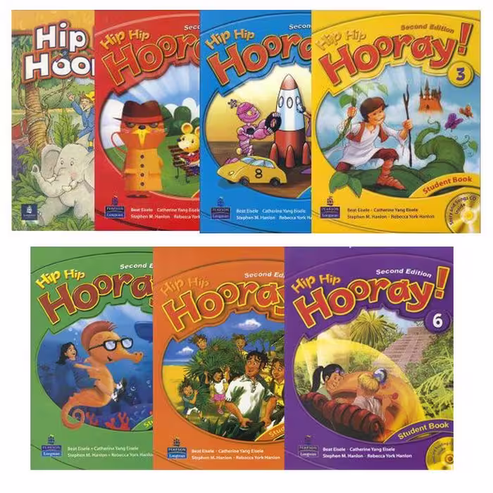 مجموعه 7 جلدی Hip Hip Hooray (2nd Edition)