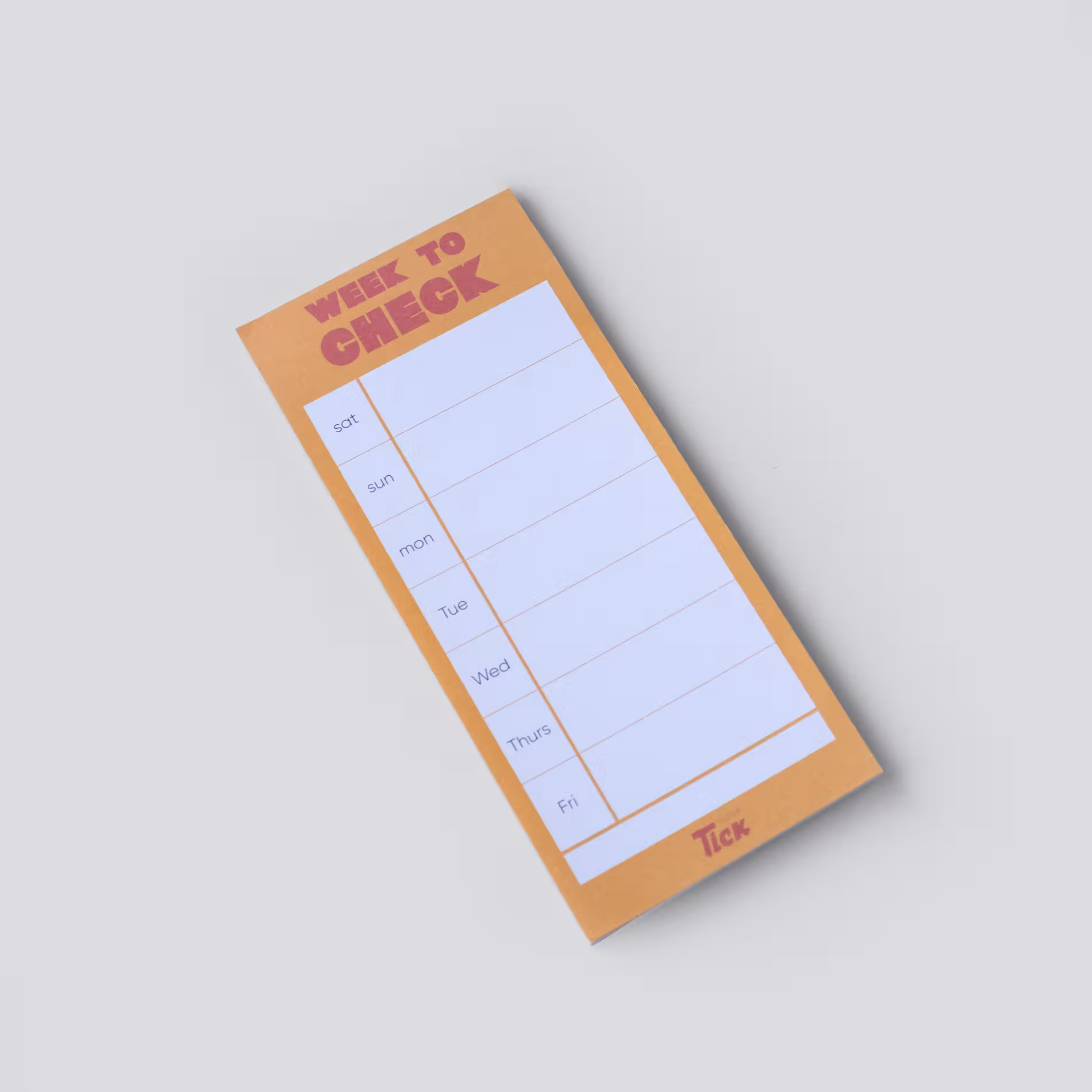 چک لیست نارنجی تیک ترکر (Tick TRACKER)