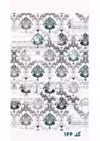 گلیم ماشینی 400 شانه آکرلیک کاشان(امکان پرداخت قسطی)-کد 166