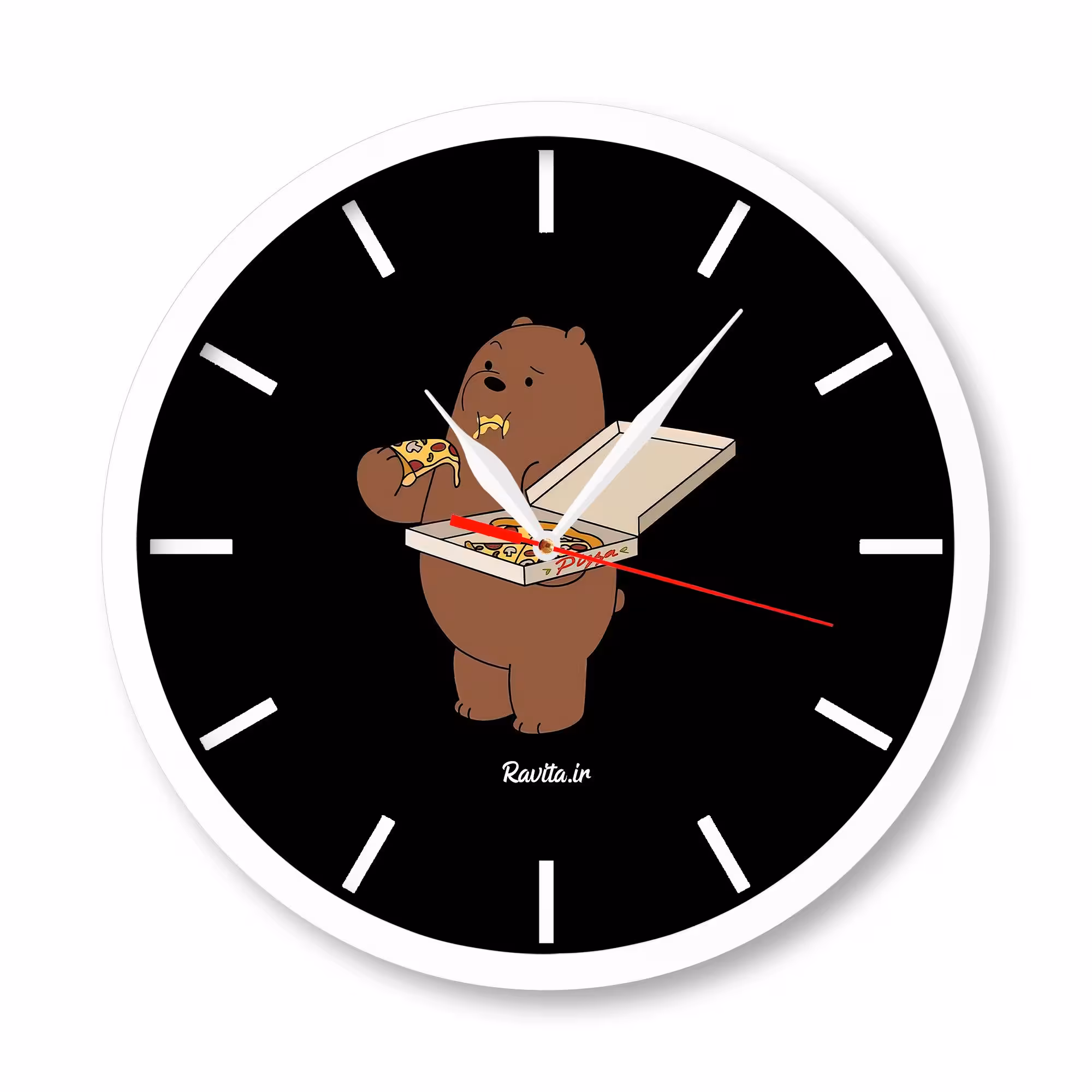 ساعت‌های دیواری راویتا طرح حیوانات فانتزی 3195