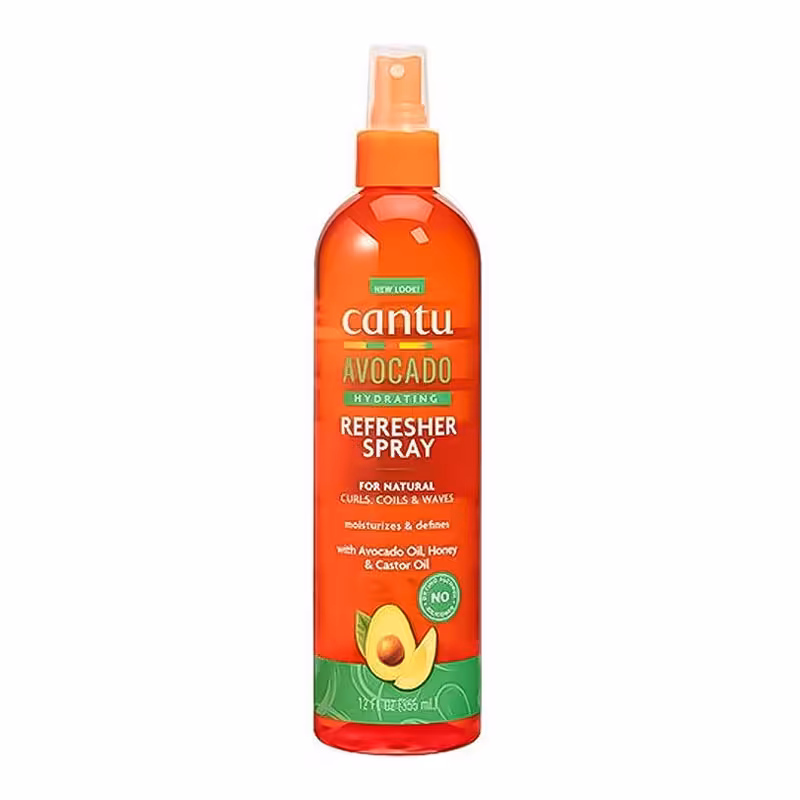 اسپری گره باز کن وآبرسان موی فر کانتو Cantu آووکادو Hydrating Avocado حجم 355ml