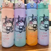 قمقمه نی دار طرح کرومی I Love You