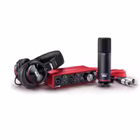کارت صدا Focusrite Scarlett 2i2 Studio 3rd Gen Recording Bundle