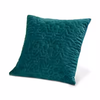 کاور کوسن مخملی سبز دو رو نخ طلایی چیبو