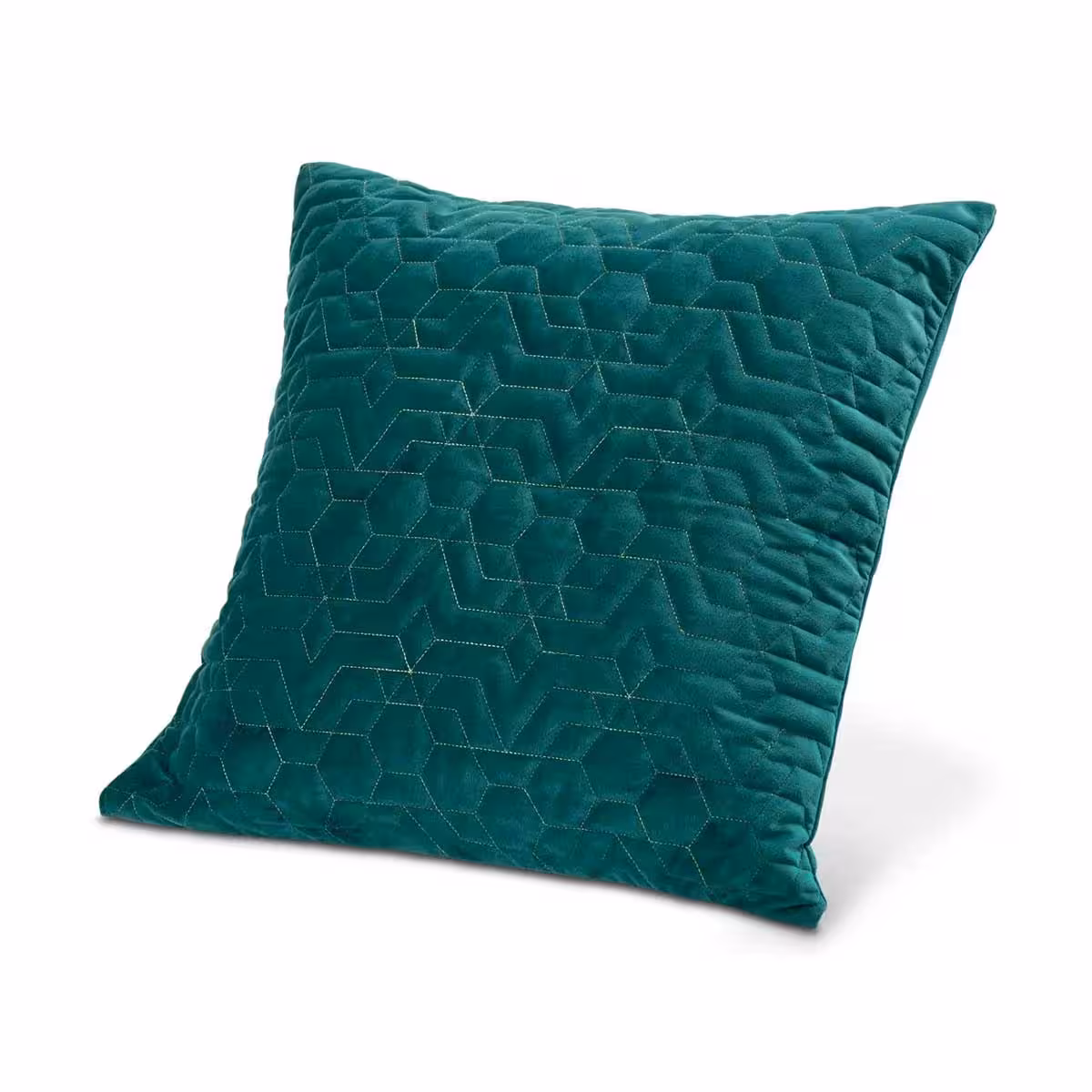 کاور کوسن مخملی سبز دو رو نخ طلایی چیبو