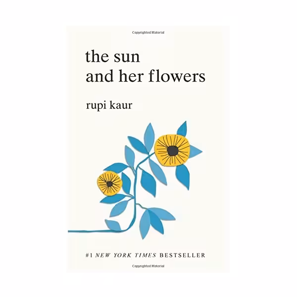 کتاب شعر The Sun and Her Flowers خورشید و گل هایش