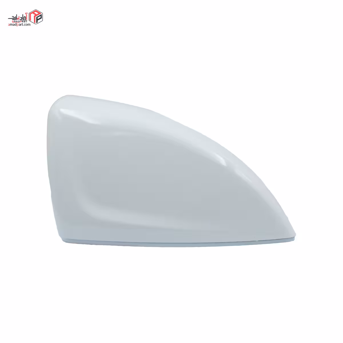 قاب رنگی (فلاپ) روکش آینه بغل دنا پلاس X409 راست سفید 9020