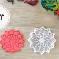 مهر حلوا کد ده سایز 5.5 سانتی (مخصوص حلوا، کلمپه، کلوچه، شیرینی و فوندانت)