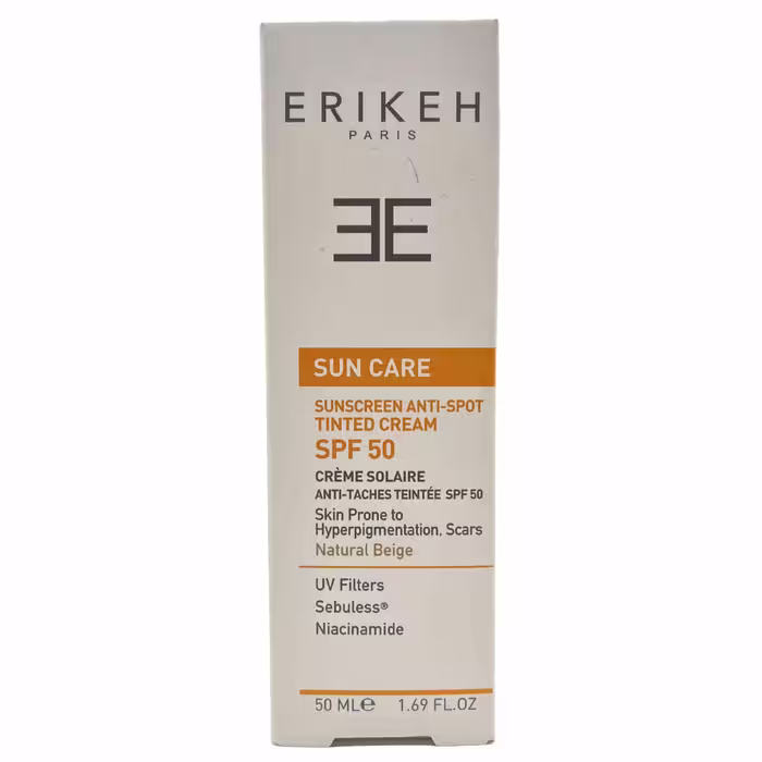 کرم ضد آفتاب ضد لک رنگ بژ طبیعی SPF50 اریکه