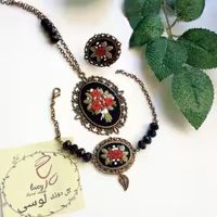 نیم ست سوزن دوزی کد047