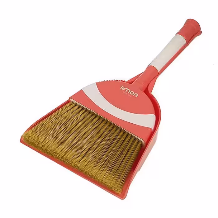 ست جارو و خاک انداز لیمون کد 674