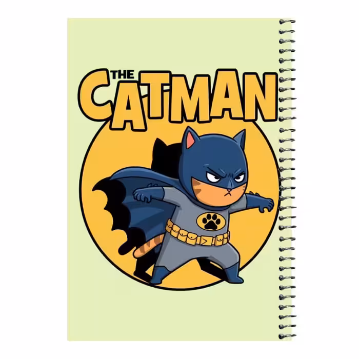 دفتر مشق 80 برگ اس جی مدل بتمن