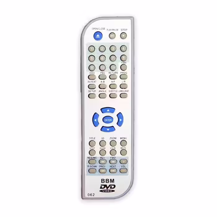 ریموت کنترل DVD تکنو مدل 062