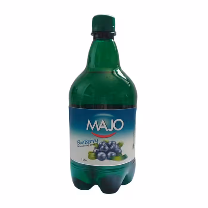 نوشیدنی گازدار با طعم بلوبری ماجو 1000 میلی لیتری