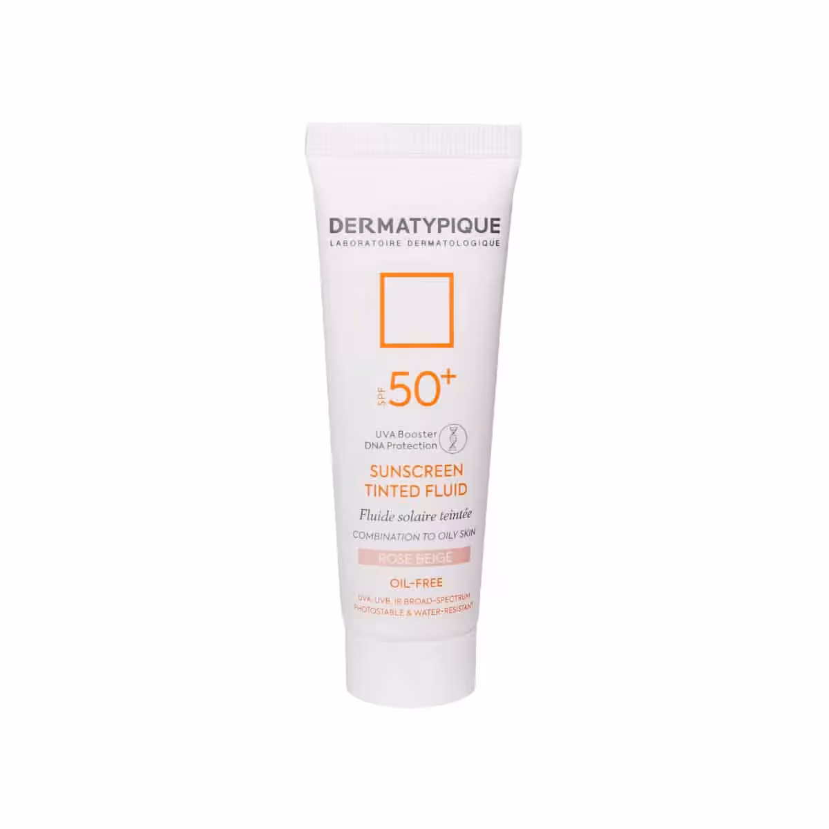 کرم ضد آفتاب فاقد چربی SPF50  حجم 50 میلی لیتر درماتیپیک رز بژ