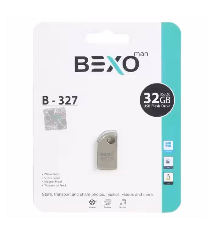 فلش مموری بکسو  32 گیگابایت مدل B-327 USB2.0