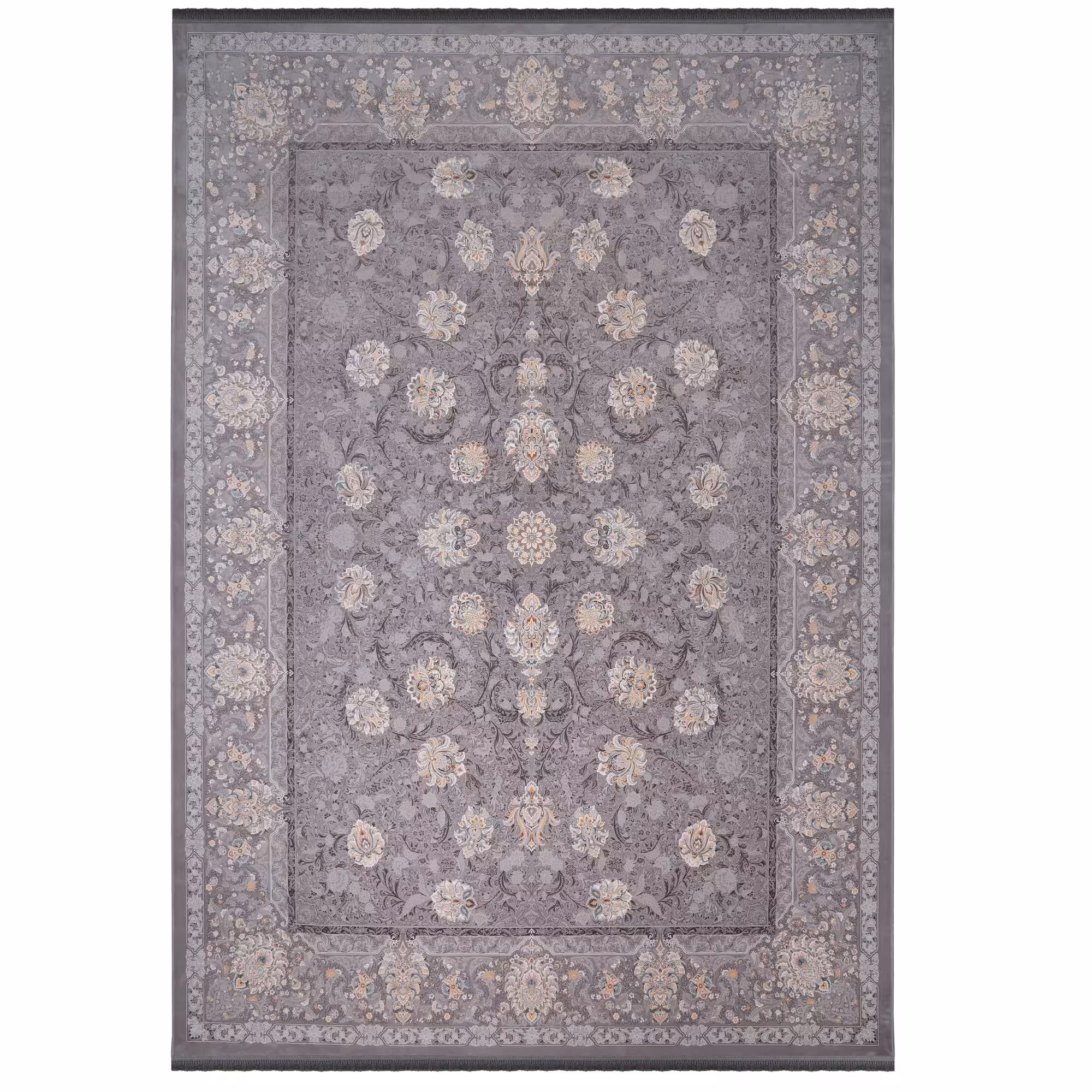 فرش طرح مانلی نقره ای 1200 شانه