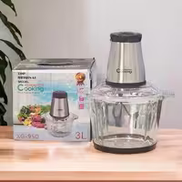 خرد کن 3 لیتر کاسه شیشه ای کوکینگ