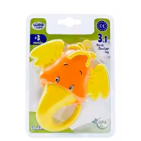 جغجغه و دندان گیر مایع طرح فیل (کد 495) وی کر Wee care