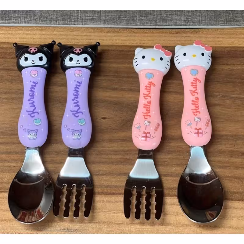 ست قاشق چنگال کرومی کیتی L7 | amazonchi